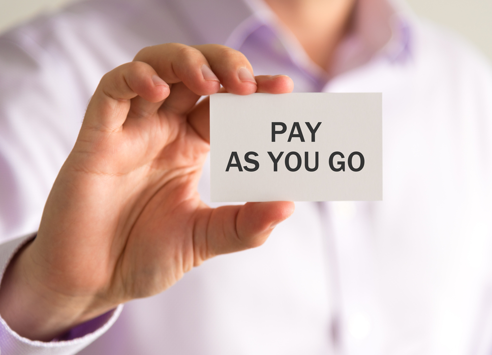 Pay as you go