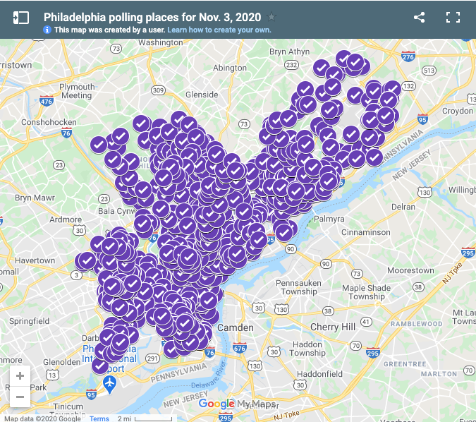 Philly's polling locations